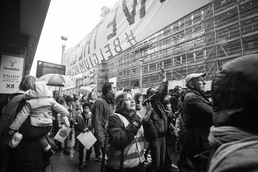 Manifestation Climat Bruxelles - Christophe Smets - La boîte à image - POUR - www.pour.press