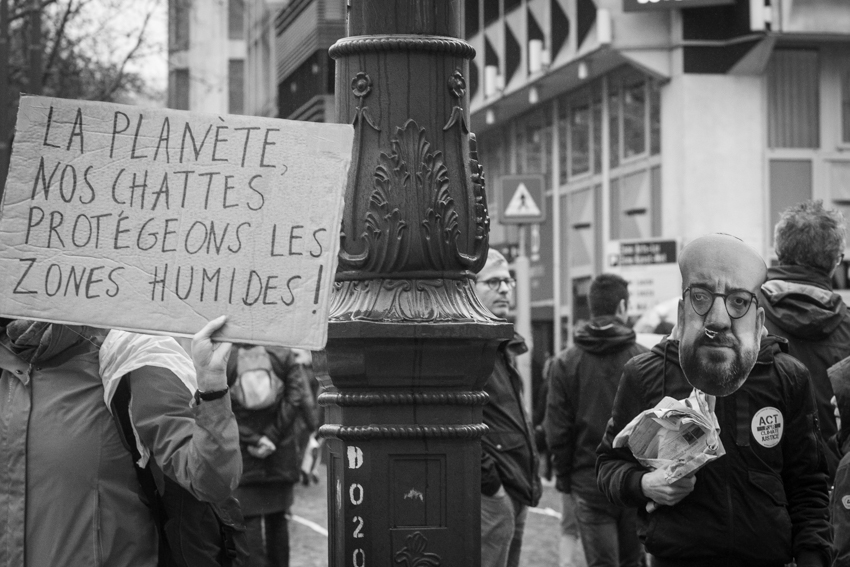 Manifestation Climat Bruxelles - Christophe Smets - La boîte à image - POUR - www.pour.press