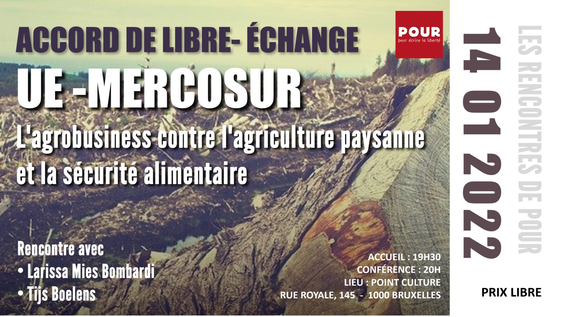 ACCORD DE LIBRE ECHANGE UE-MERCOSUR - L'agrobusiness Contre L ...