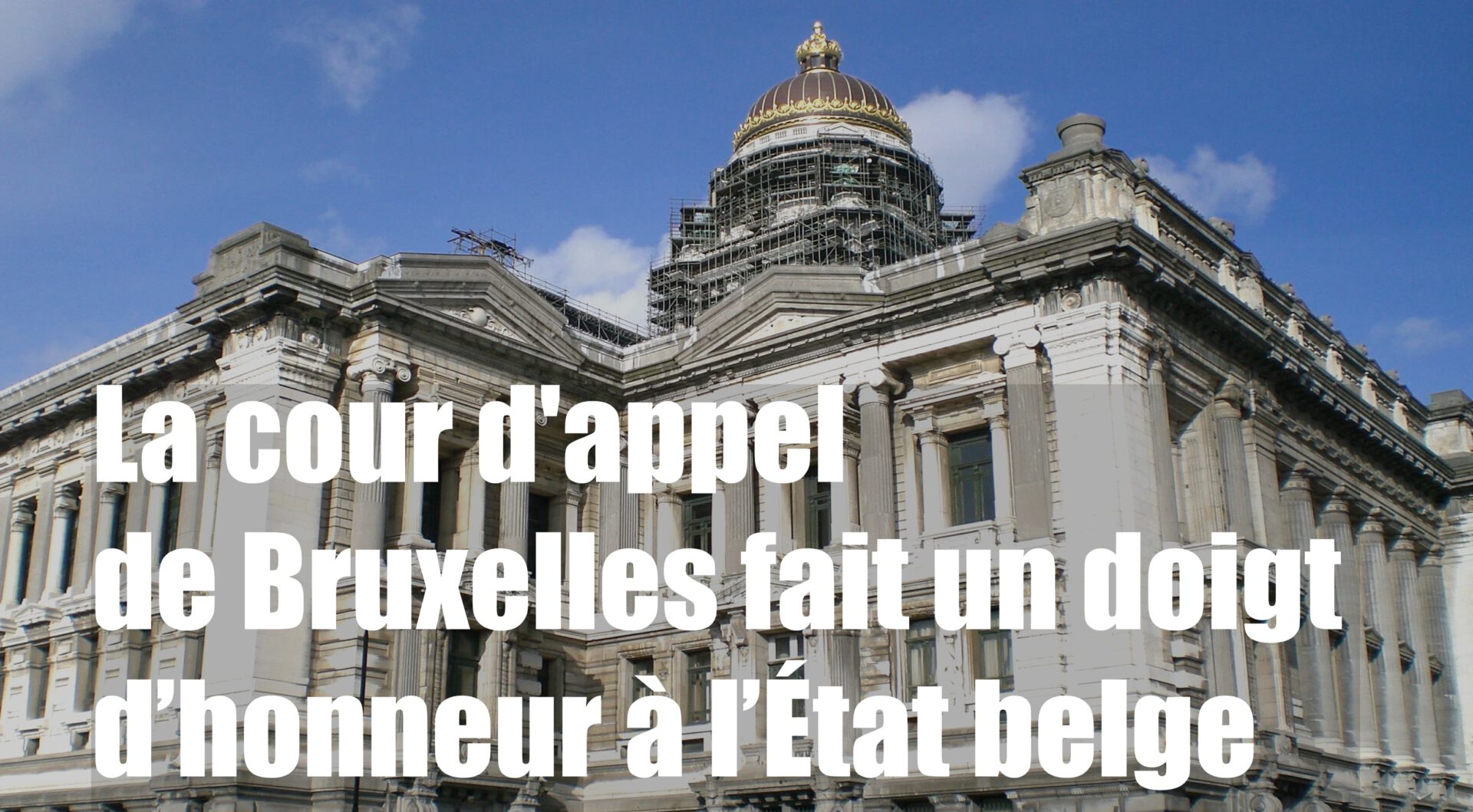 L’Etat gifle la Cour d’Appel. Rien à foutre lui répond sa Présidente