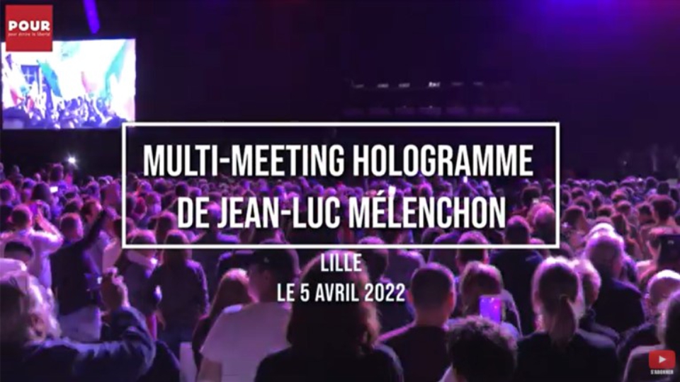 Meeting de Jean Luc Mélenchon à Lille