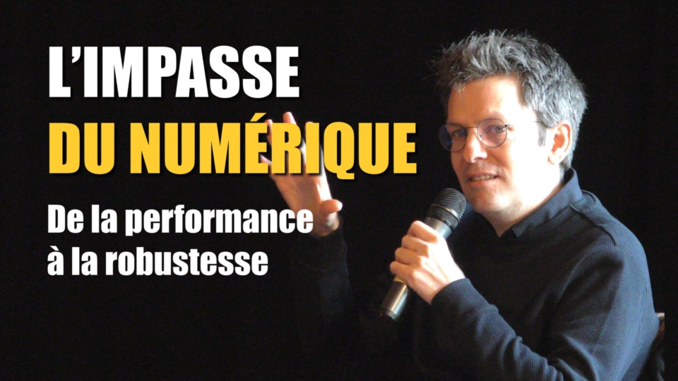 Olivier Hamant - Parce que les guichets physiques seront plus résistants que les réseaux numériques