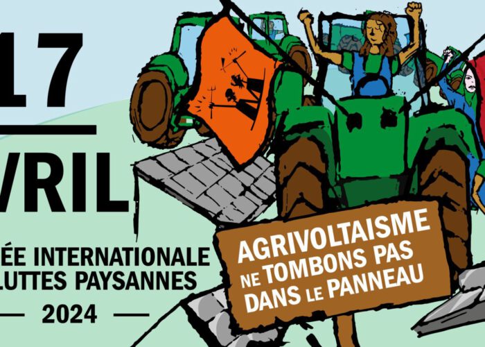 Journée Internationale des luttes paysannes – Appel à la mobilisation