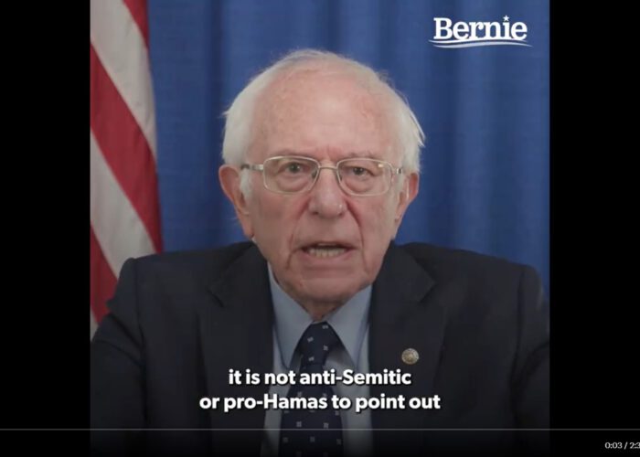 Sanders répond à Netanyahou qui prétend que la critique de la politique du gouvernement israélien est antisémite