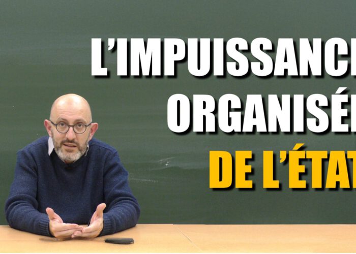 L’impuissance organisée de l’État, avec Frédéric Farah