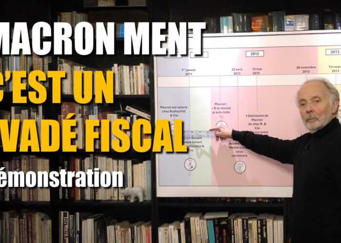 Macron ment et c'est un évadé fiscal. Voici pourquoi.