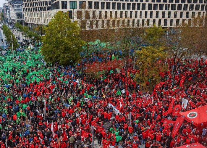 Trois jours de grève en Belgique : le mouvement social parvient à ralentir l’offensive néo-libérale