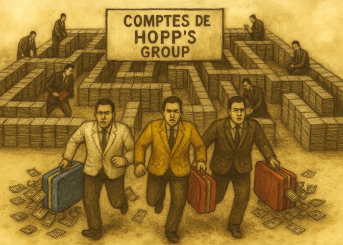 Endetter le Groupe exsangue que l’on dirige, puis se mettre 45 millions dans les poches, tout en se goinfrant d’honoraires annuels démesurés.