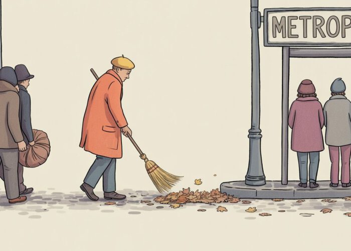 Éboueurs et balayeurs face aux paradoxes de leur condition