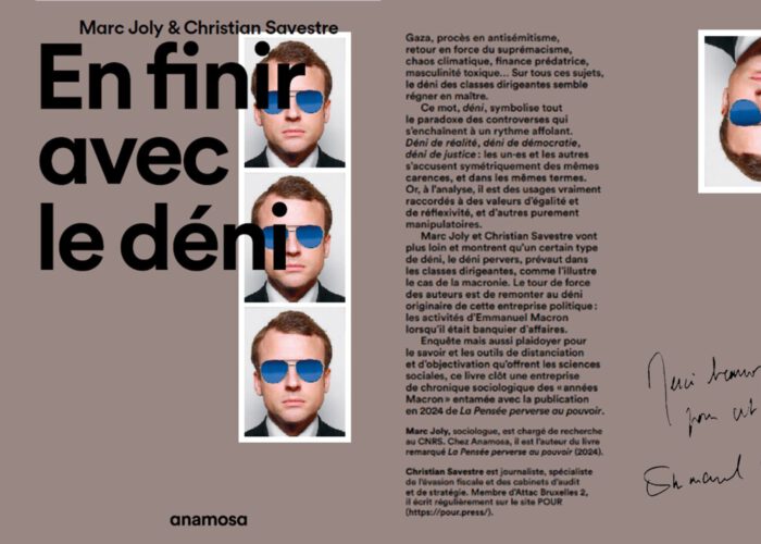 En finir avec le déni, en librairie le 16 avril 2026 !