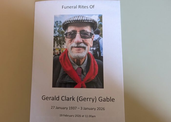 Nécrologie : Gerry Gable (1937-2026), architecte de l'antifascisme britannique moderne