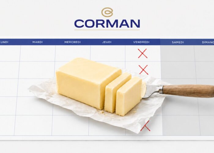 La réduction du temps de travail : chez Corman, ça passe comme dans du beurre (+ spoiler alert !)